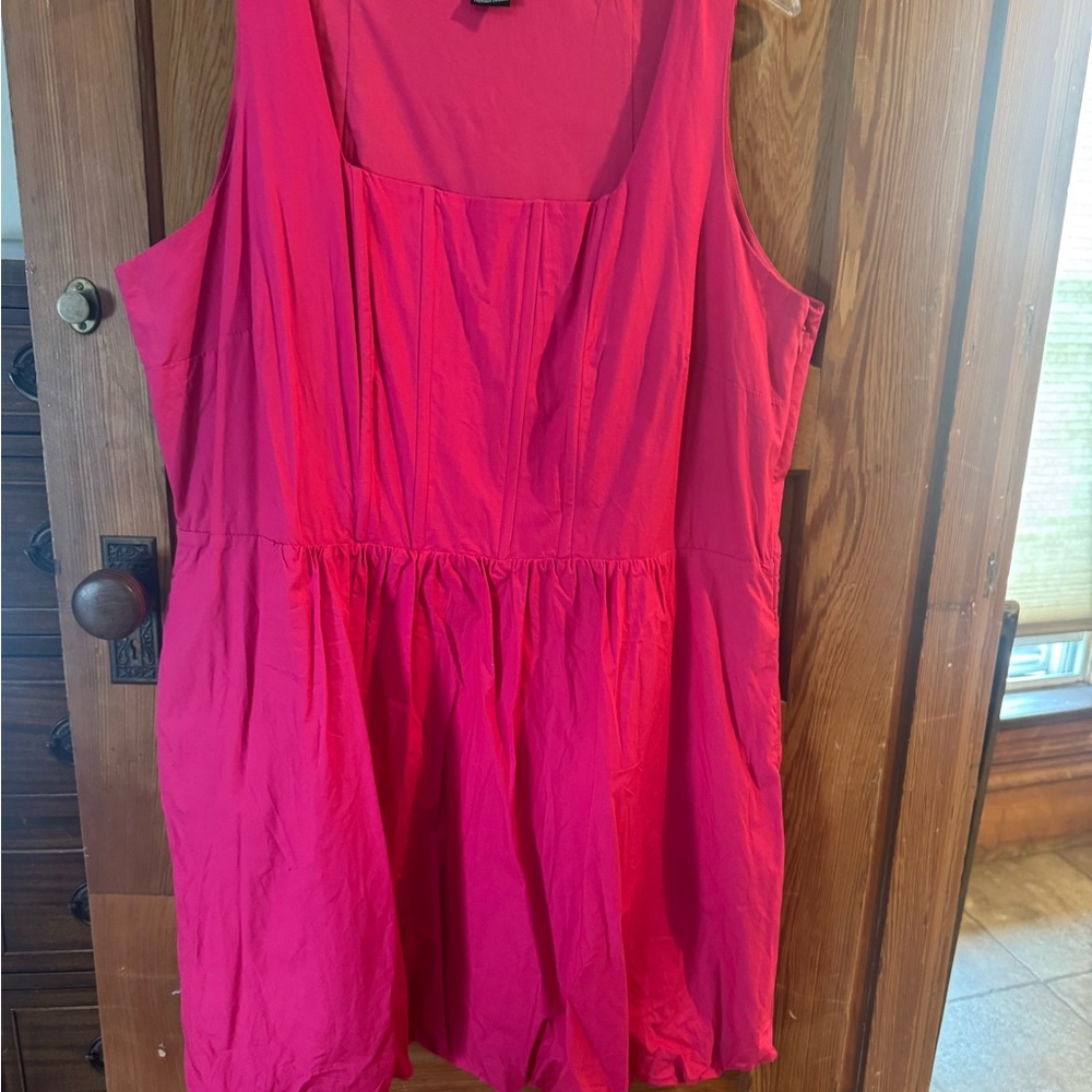 City Chic Hot Pink Dress